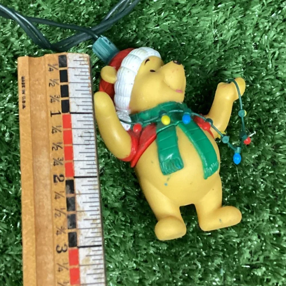 Vintage Winnie the Pooh Christmas String Lights